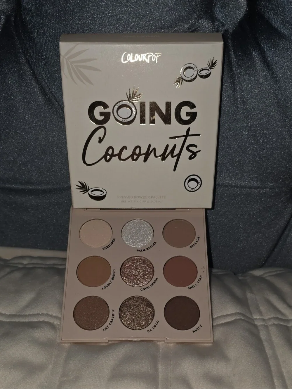 ColourPop Going Coconuts Neutral Browns Eyeshadow Palette